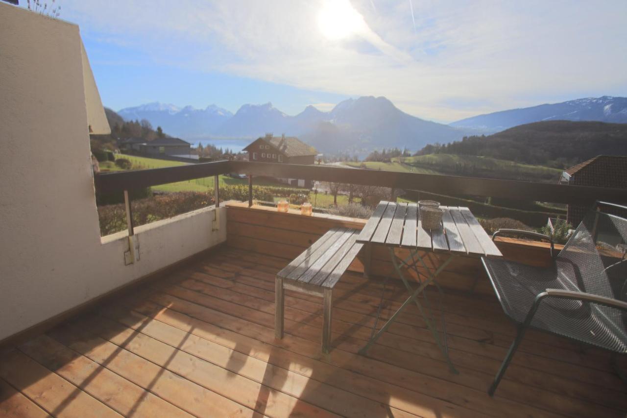 Appartement Talloires Vue Lac Et Montagnes 외부 사진